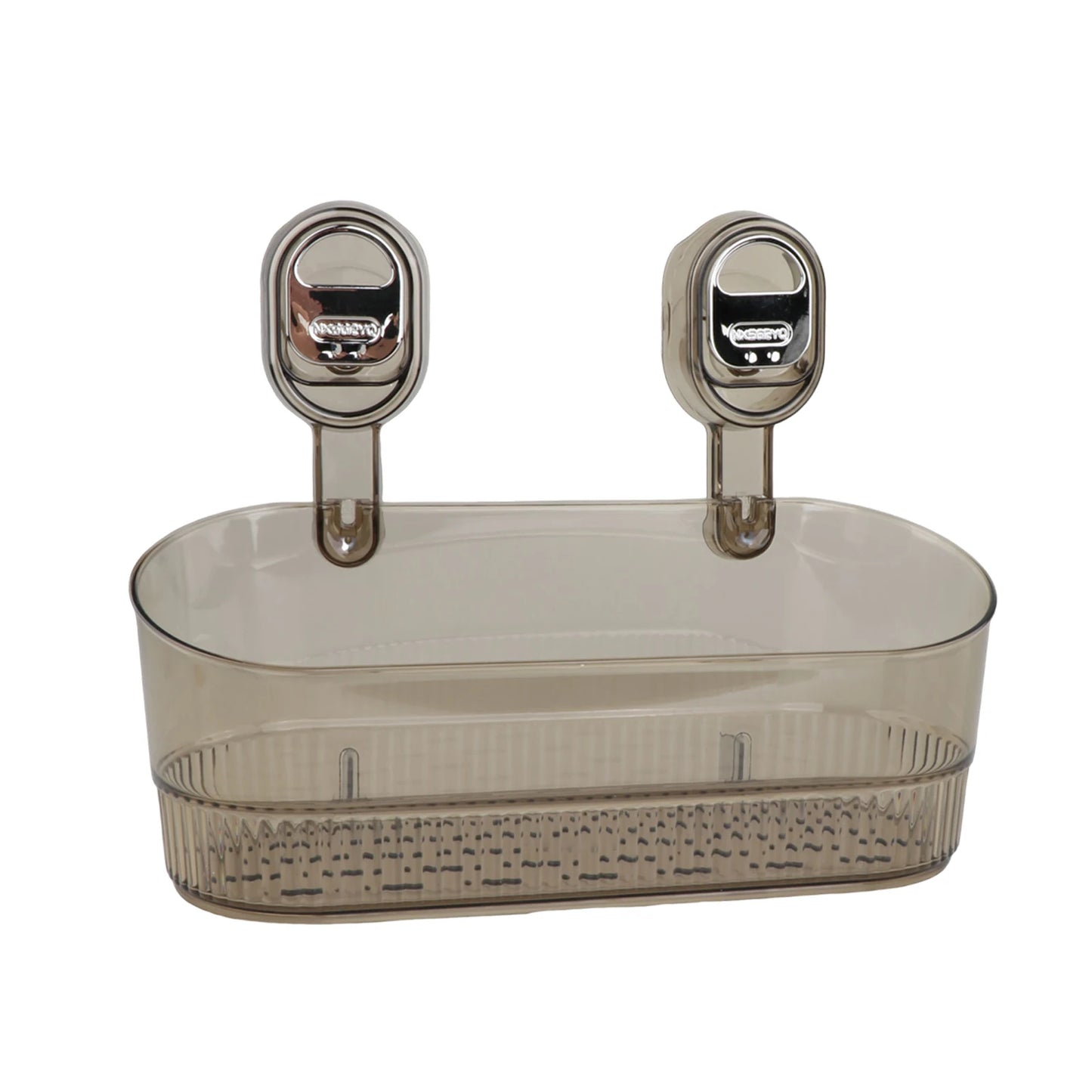 Premium Suction Cup Shower Shelf – Wall Mounted Bathroom Organizer with Drainage & Strong Hold