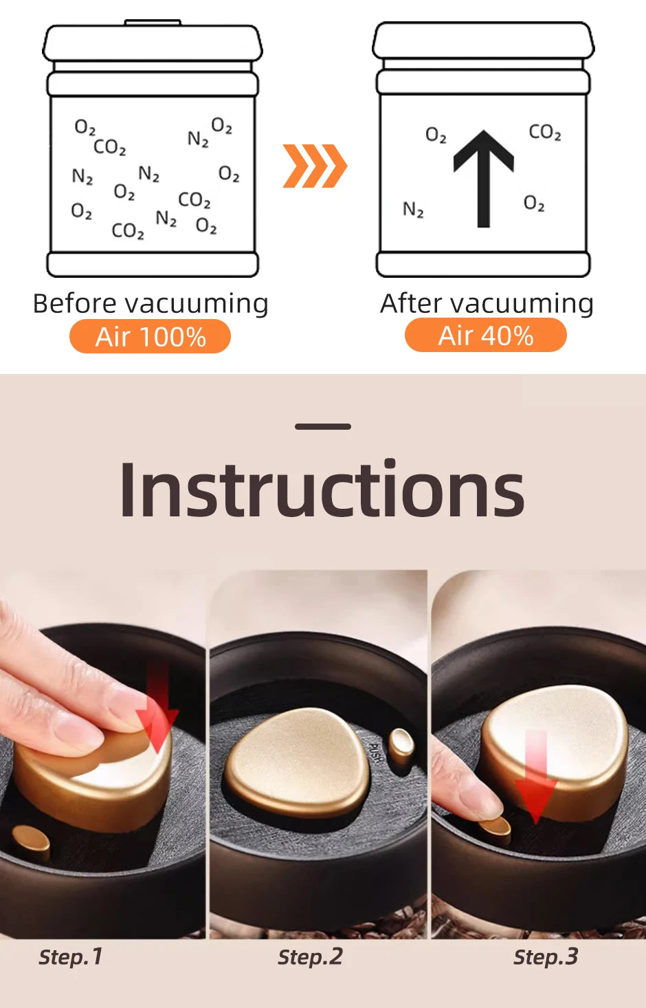 Vacuum Sealed Jar Kitchen