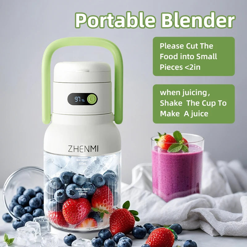 Rechargeable Juice Blender for Fruits & Vegetables