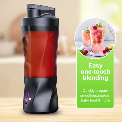 700ML Portable USB Smoothie Blender – Travel & Gym Juicer