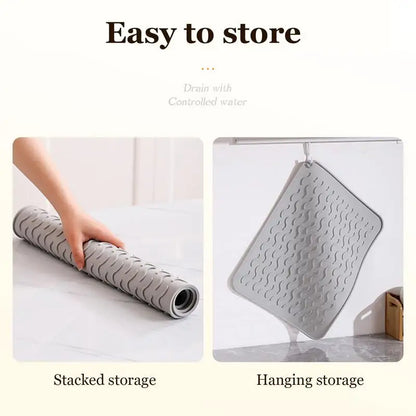 Silicone Dish Drying Mat