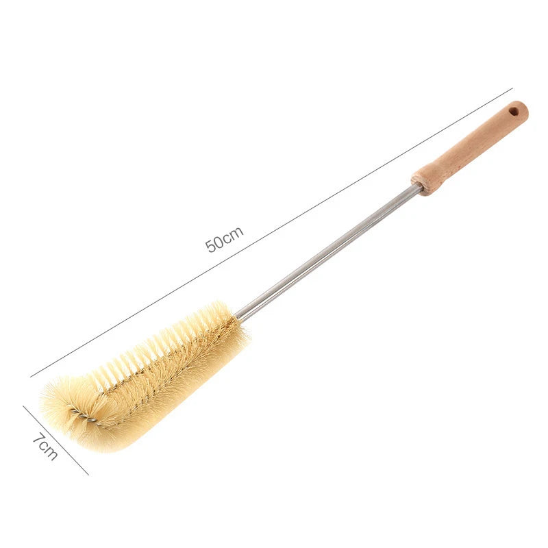 Professional Bottle Cleaning Brush with Wooden Handle.