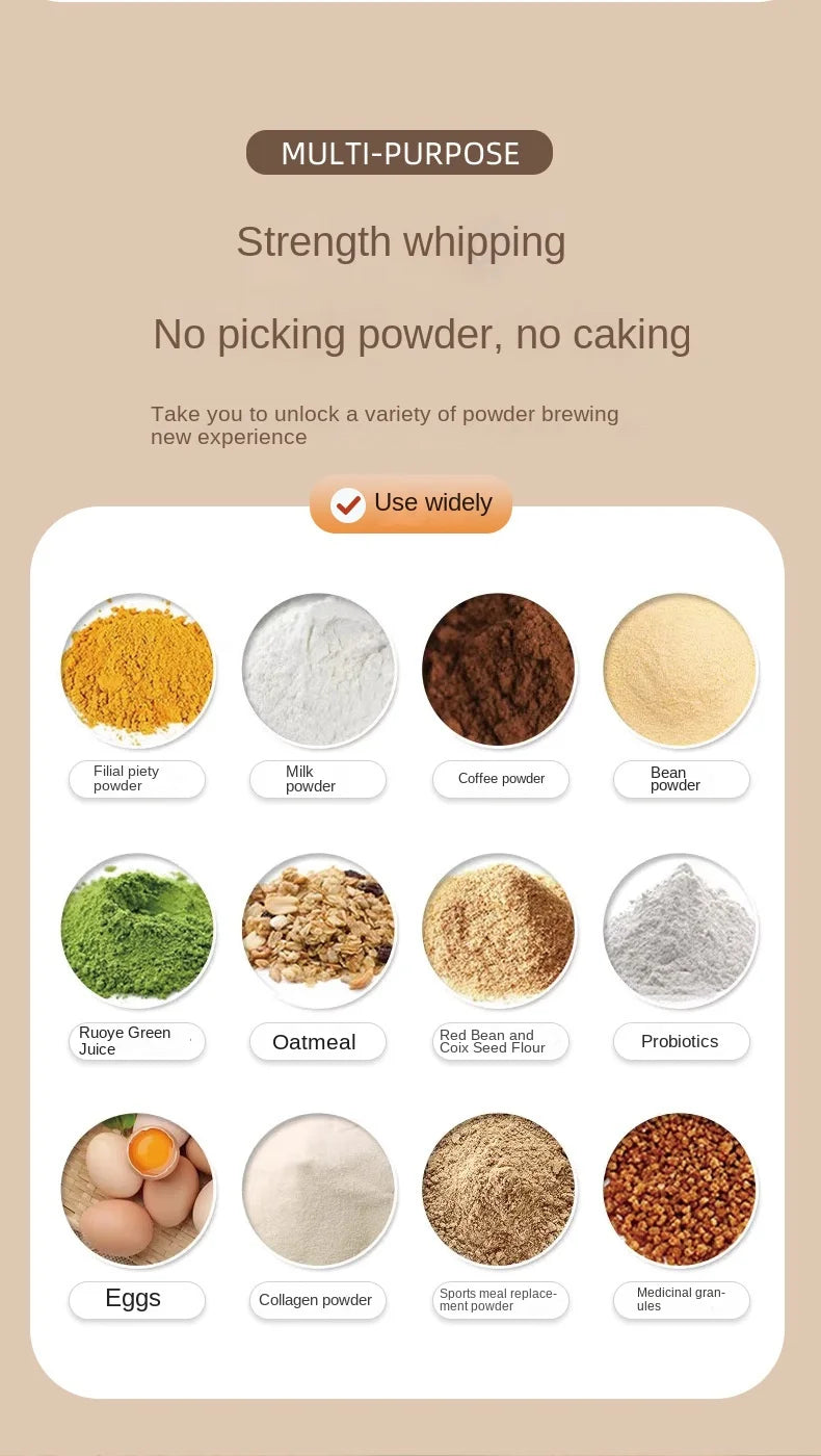 Portable self stirring protein shaker bottle.