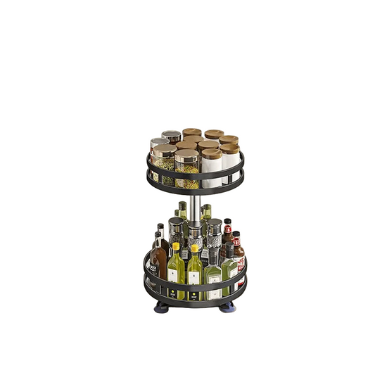 360° Rotating Spice Rack Organizer