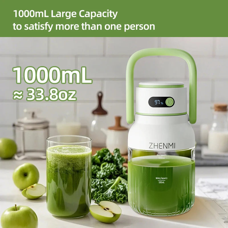 Rechargeable Juice Blender for Fruits & Vegetables