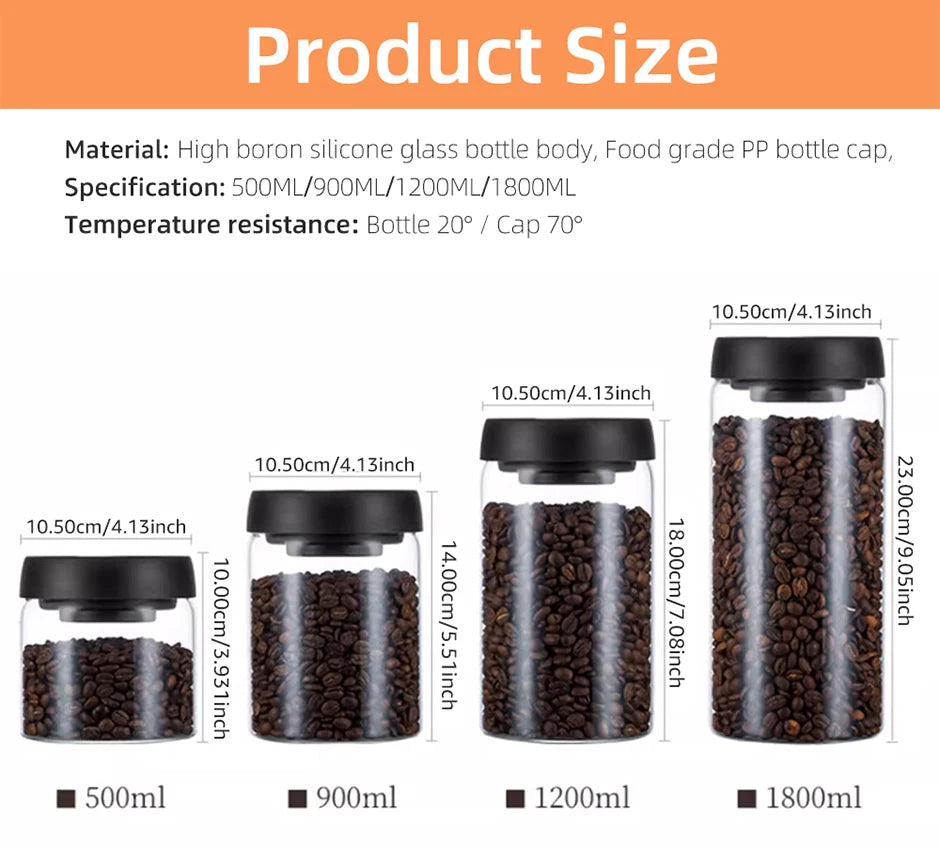 Vacuum Sealed Jar Kitchen