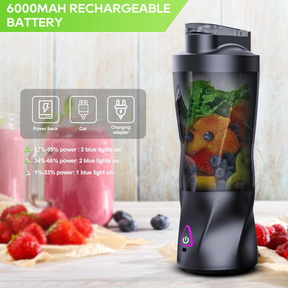 700ML Portable USB Smoothie Blender – Travel & Gym Juicer