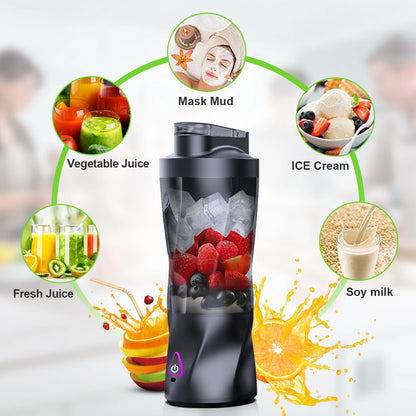 700ML Portable USB Smoothie Blender – Travel & Gym Juicer