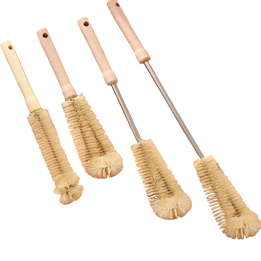 Professional Bottle Cleaning Brush with Wooden Handle.