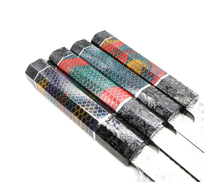 Professional 7Cr17 Stainless Steel Chef Knife with Sharpening Stone