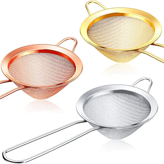 Stainless Steel Cone Strainers for Cocktails and Food