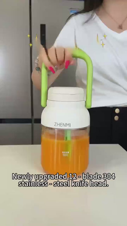 Rechargeable Juice Blender for Fruits & Vegetables